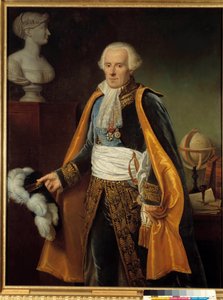 Portrait of Pierre Simon, Marquis de Laplace, Astronomer by Paulin Jean Baptiste Guerin