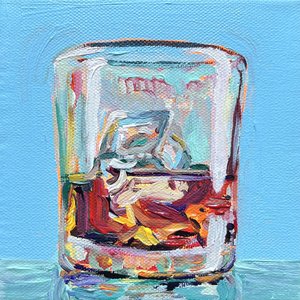 Whiskey On Ice by Pauline Wegman | Key and Sea Creative
