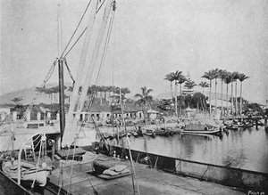 Porto das Canoas, Santos