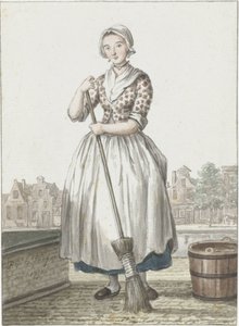 The Hague Maid by Paulus Constantijn la Fargue