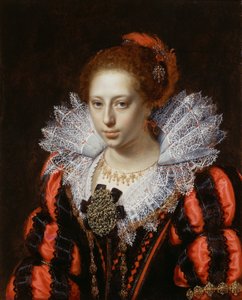 Portrait of a Young Lady by Paulus Moreelse