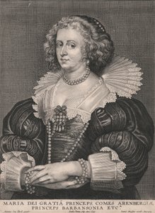 Maria dei Gratia Princeps, Comes Arenbergiae, Princeps Barbansonia etc.