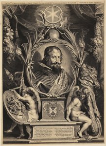 Portrait of Gaspar de Guzmán, Count of Olivares by Paulus Pontius