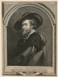 Portrait of Peter Paul Rubens by Paulus Pontius