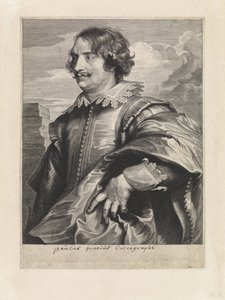 Portrait of the Engraver Paulus Pontius by Paulus Pontius