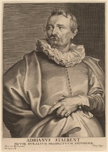 Adriaen van Stalbemt by Paulus Pontius after Sir Anthony van Dyck