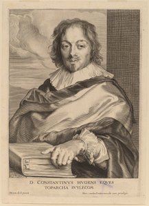 Constantijn Huygens by Paulus Pontius after Sir Anthony van Dyck
