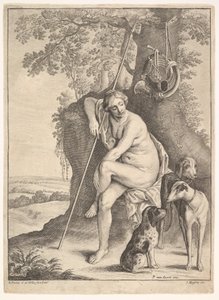 Seated Figure of Diana the Huntress by Paulus Potter