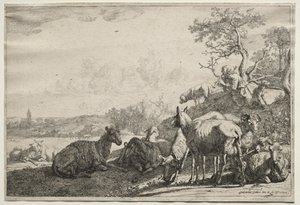 The Shepherd by Paulus Potter
