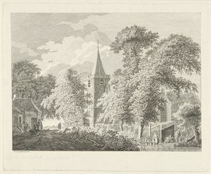 Village View in Maartensdijk, 1753
