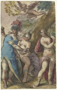 The Judgment of Paris by Paulus van Wtewael (possibly)
