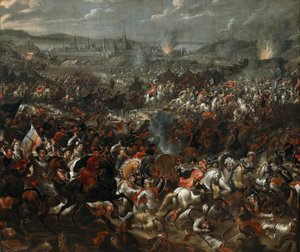 The Battle of Vienna on 12 September 1683 by Pauwel Casteels