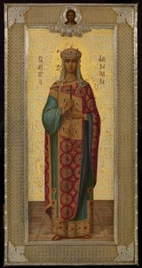 Saint Empress Alexandra by Pavel Akimovich Ovchinnikov