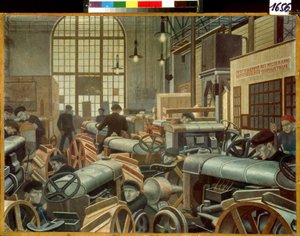 The Tractor Assembly Shop at the Putilov Factory
