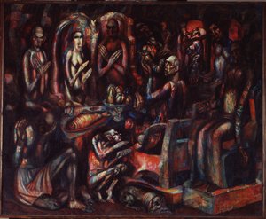 Feast of the Kings, 1913 by Pavel Nikolayevich Filonov