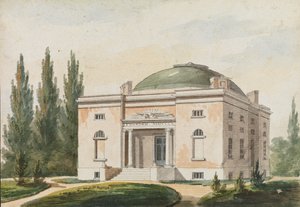 The Pennsylvania Academy of the Fine Arts, Philadelphia (Copy after an Engraving) by Pavel Petrovic Svin