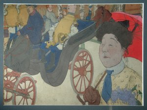 Cuirassiers in Gatchina by Pavel Yegorovich Shcherbov