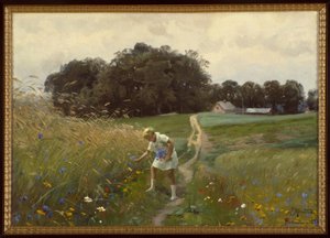 The Meadow Bouquet by Peder Monsted