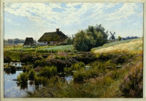 Summer Day in the Countryside by Peder Monsted