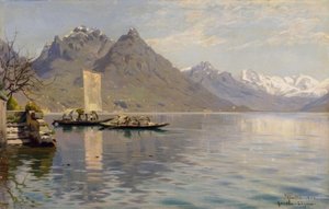 Sunshine on Lake Lugano
