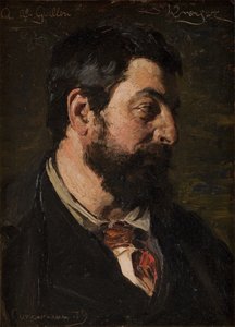Portrait of the French Painter Alfred Guillou by Peder Severin Krøyer