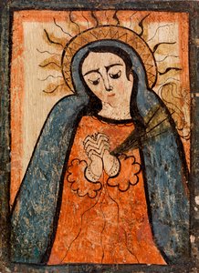 Our Lady of Sorrows by Pedro Antonio Frésquis