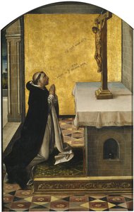 Saint Peter Martyr at Prayer by Pedro Berruguete