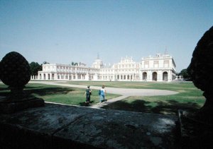 The Royal Palace and gardens, rebuilt from 1715 by Pedro Caro Idrogo