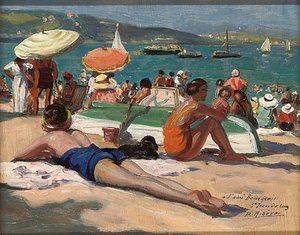 To the Bourgeois Friend, St. Jean de Luz by Pedro Ribera