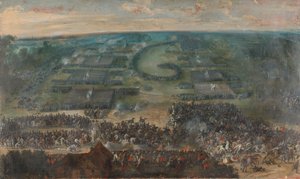 The Battle of Fleurus by Peeter Snayers