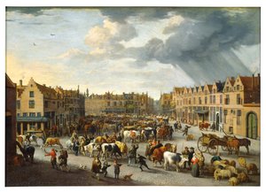 The Old Ox Market in Antwerp