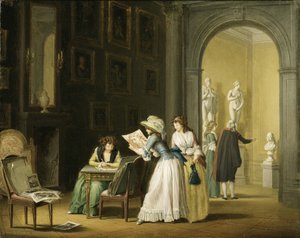 Interior from an Art Collection by Pehr Hilleström