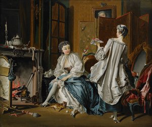 Morning Toilet (After François Boucher)