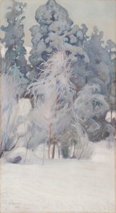 Winter Landscape by Pekka Halonen