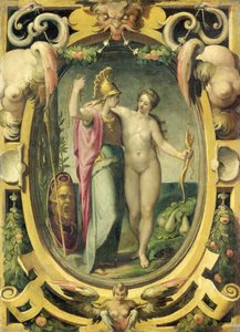 Venus and Minerva by Pellegrino Tibaldi (circle of)