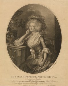 Her Royal Highness the Princess Royal by Peltro W. Tomkins