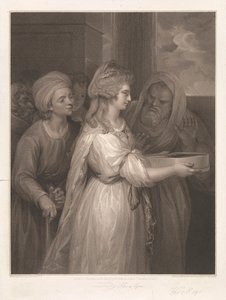 Mrs Seaforth as Tuccia - The Vestal Virgin by Peltro W. Tomkins