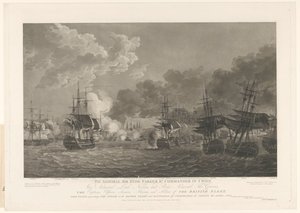 View of the Battle of Copenhagen, 1801