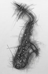 Saxophone by Penny Warden
