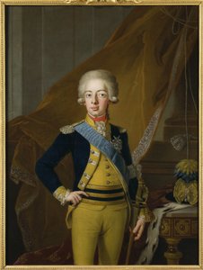 Portrait of Gustav IV Adolf of Sweden by Per Krafft