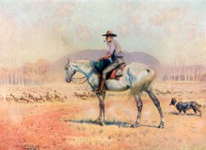 A sheep drover