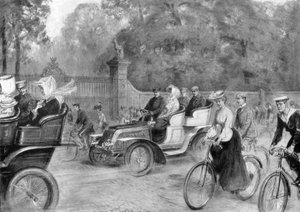 Motors and Cycles in Kensington High Street, London