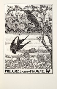 Philomel and Progne, from Fontaine Fables by Percy J. Billingshurst