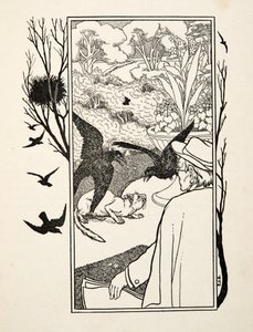 The Cat and Crows, from A Hundred Anecdotes of Animals, pub. 1924 by Percy J. Billingshurst