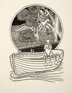 The Catcher Caught, from A Hundred Anecdotes of Animals, pub. 1924 by Percy J. Billingshurst