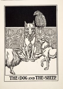 The Dog and the Sheep, from A Hundred Fables of Aesop