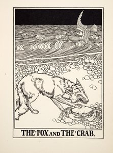 The Fox and the Crab, from A Hundred Fables of Aesop