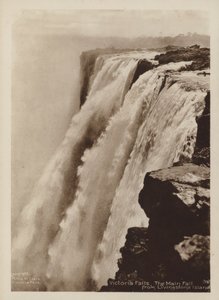 Victoria Falls, The Main Fall from Livingstone Island