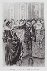 Dancing: The Pavane at the Court of Henri III, circa 1580 by Percy Macquoid