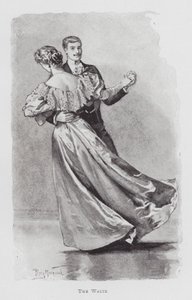 Dancing: The Waltz by Percy Macquoid